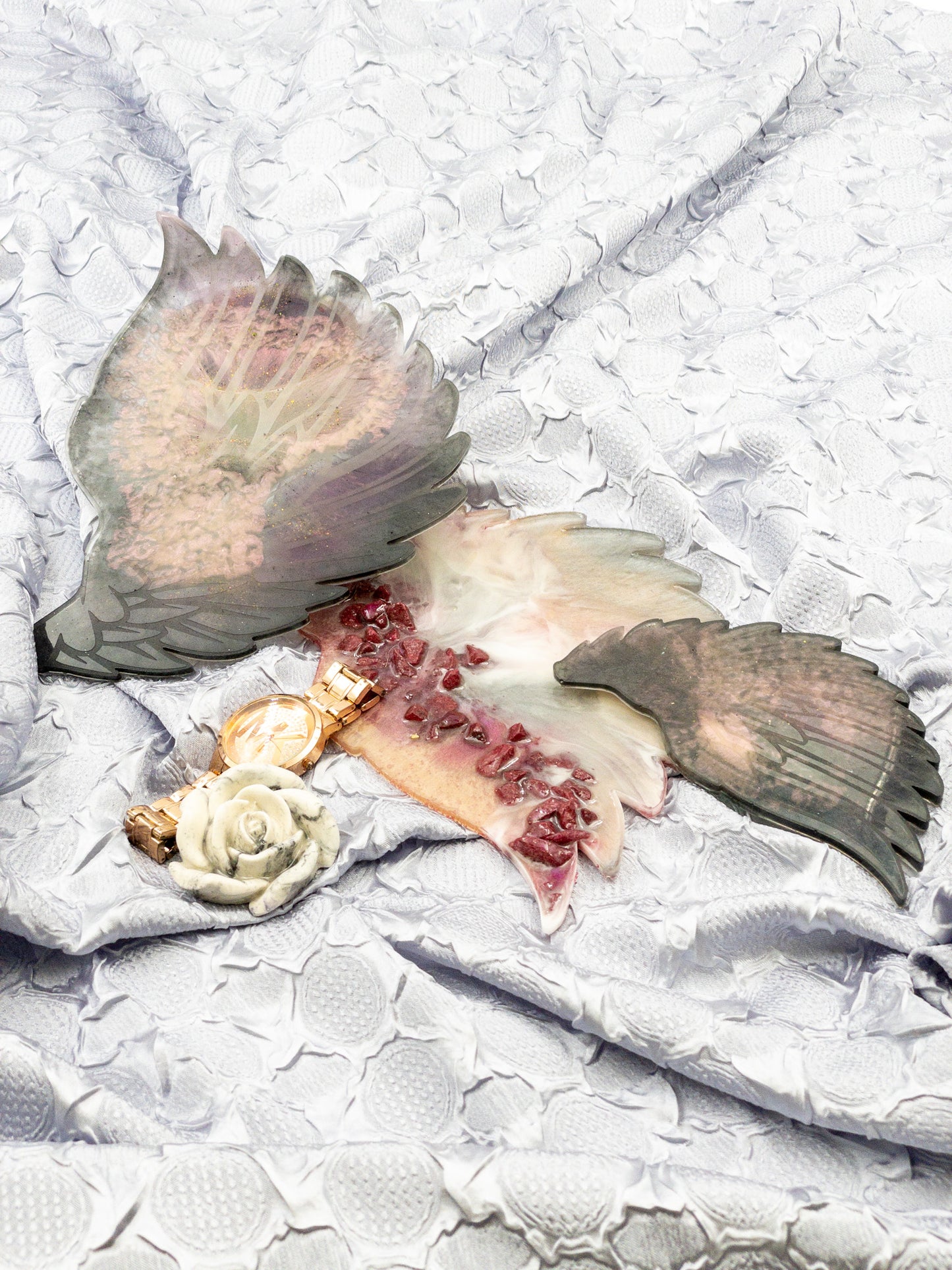 Engelsflügel Resin Untersetzer