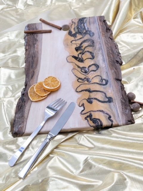 Walnuss Schneidebrett Resin