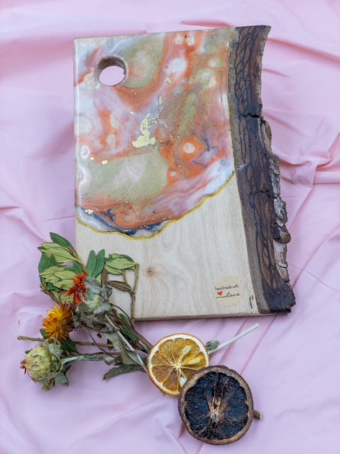 Walnuss Schneidebrett Resin