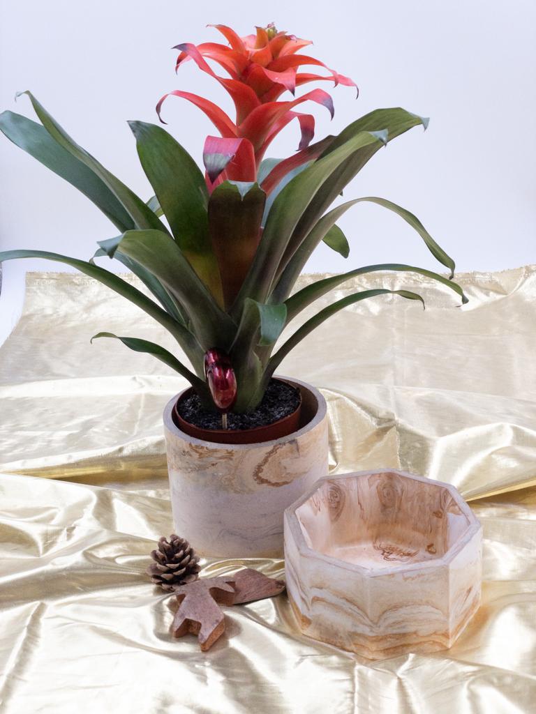 Hydroflow Übertopf Set Terrakotta