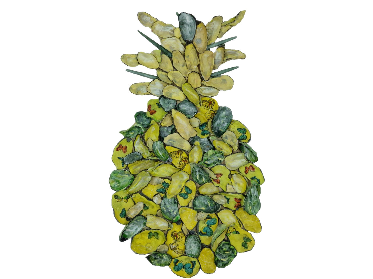 Ananas Austernmuscheln Gelb