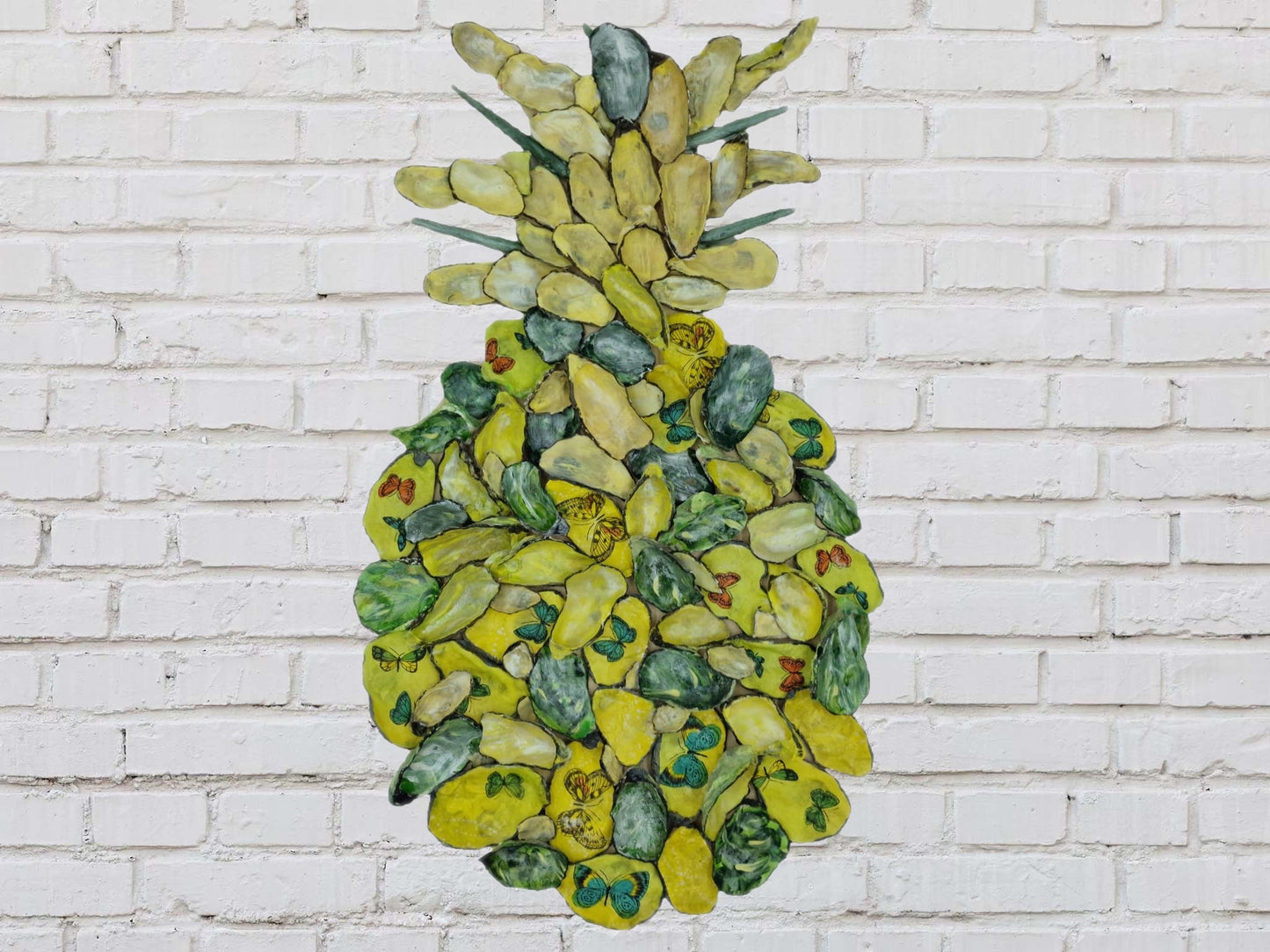 Ananas Austernmuscheln Gelb