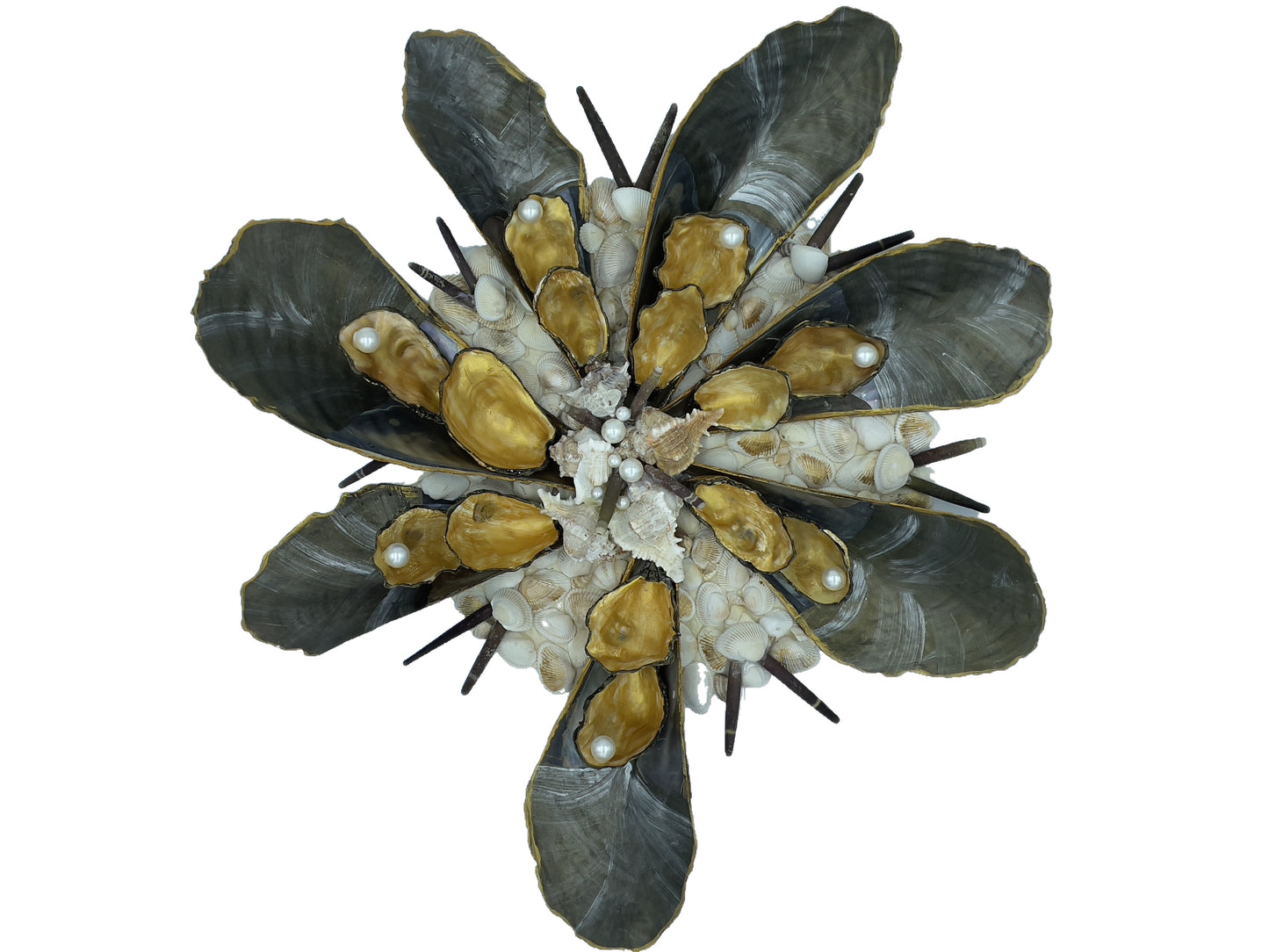 Steckmuschel Blume extravagant