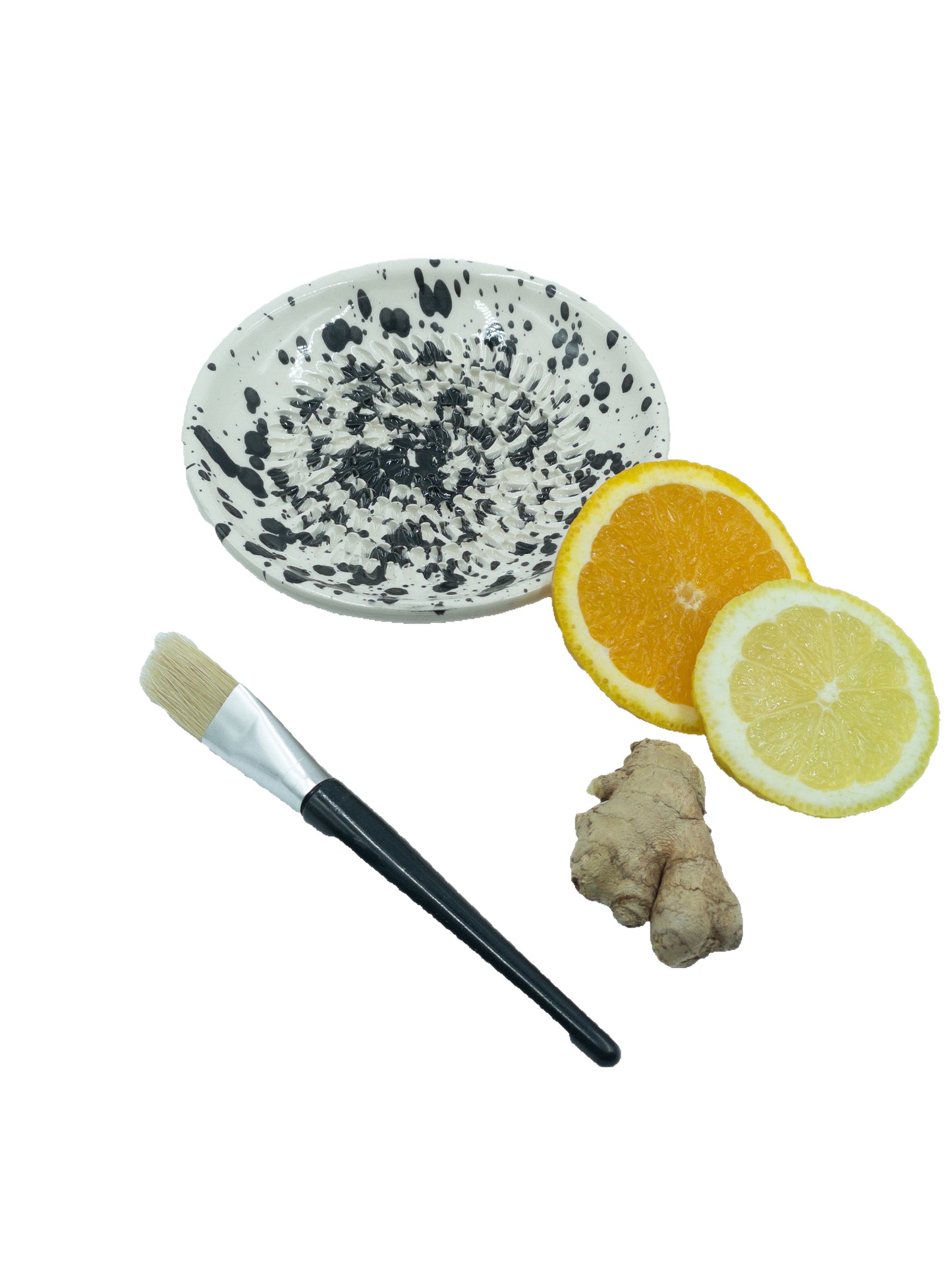 Keramik Reibeteller Punto negro