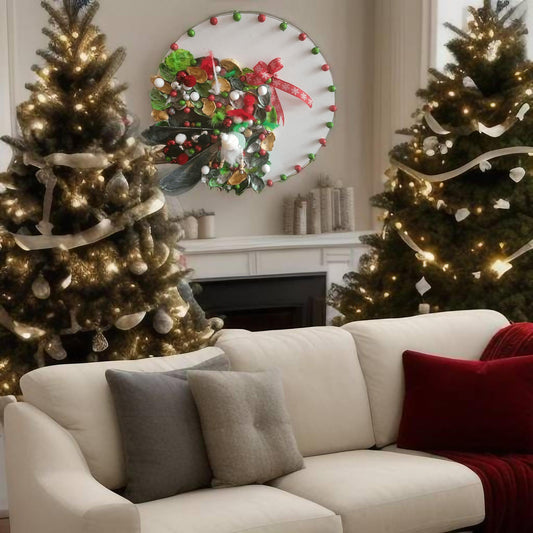 Festlicher Frohsinn - Weihnachtsbild mit Amerikanischem Touch