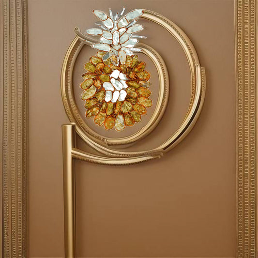 Ananas Austernmuscheln Bronze