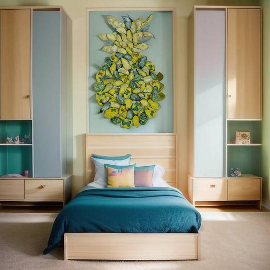 Ananas Austernmuscheln Gelb