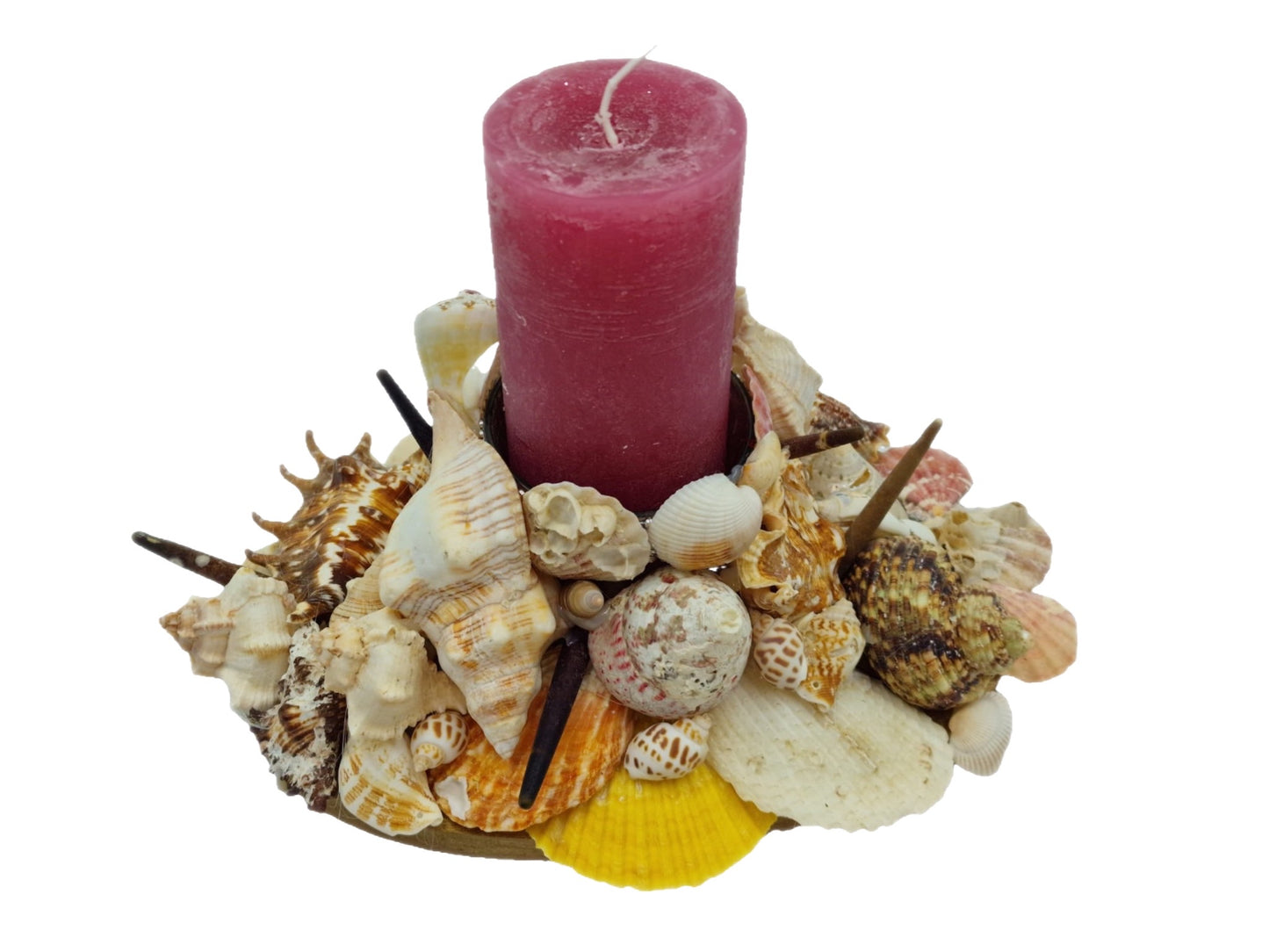 Muschelmix Kerze