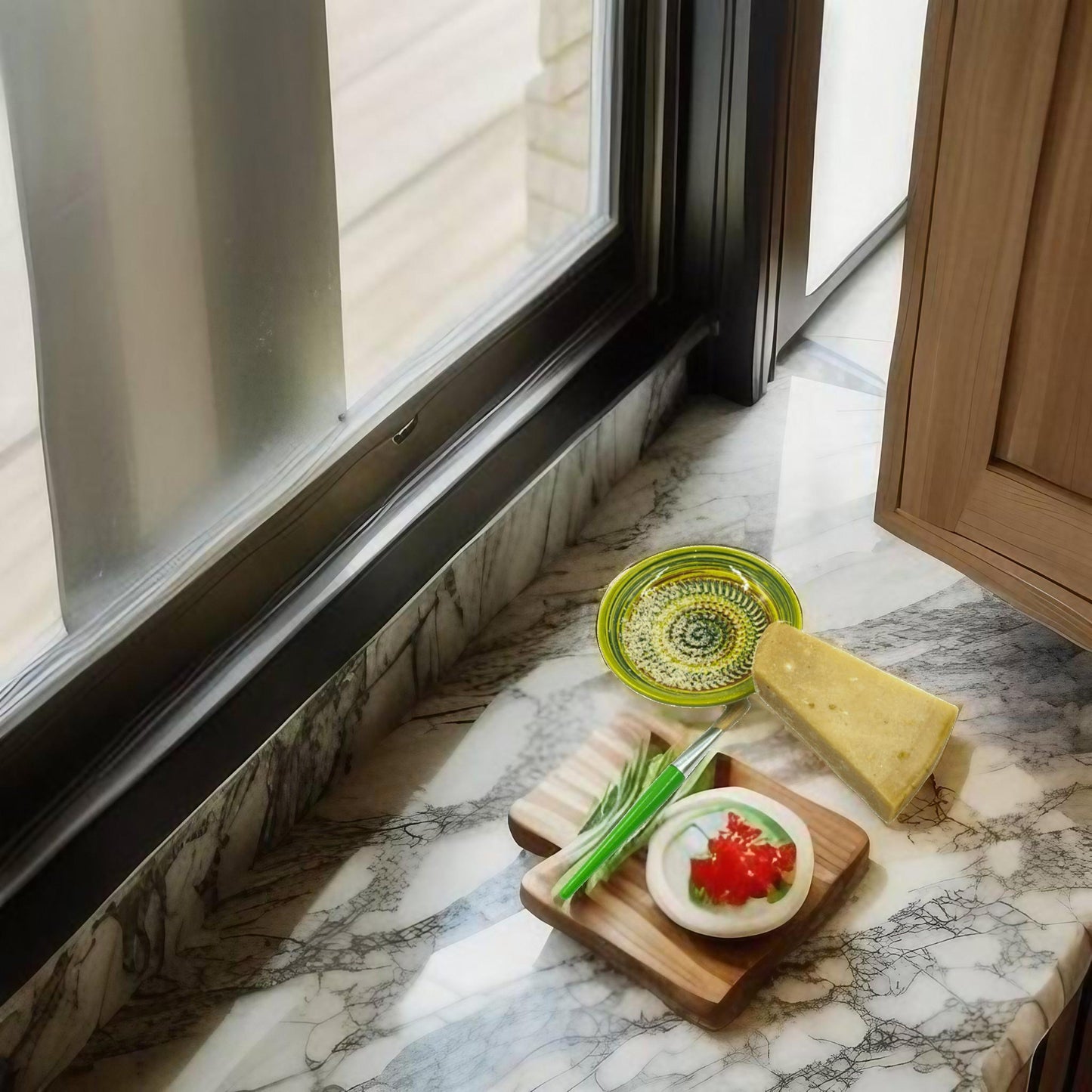 Keramik Reibeteller Duna Verde