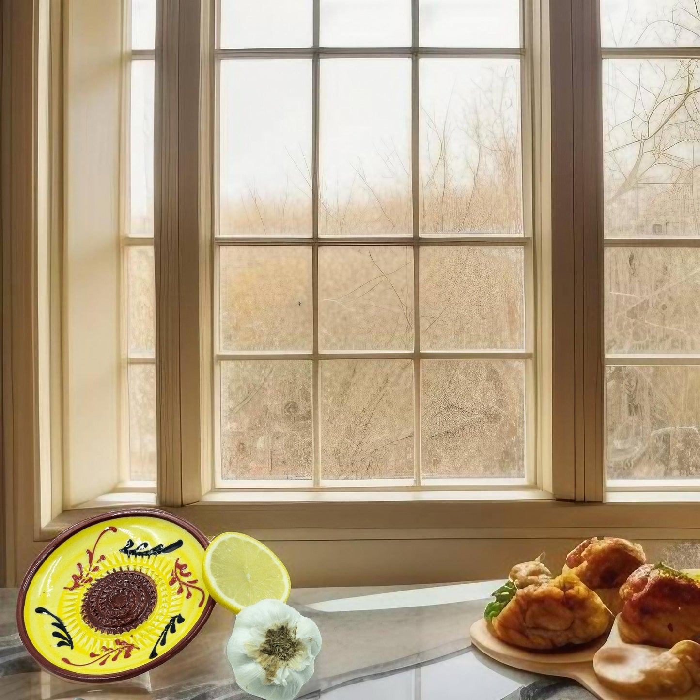 Keramik Reibeteller Arena Amarilla