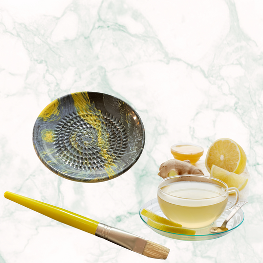 Keramik Reibeteller El mundo Loco van Gogh