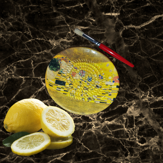 Keramik Reibeteller La imitación Klimt