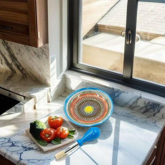 Keramik Reibeteller Mexico