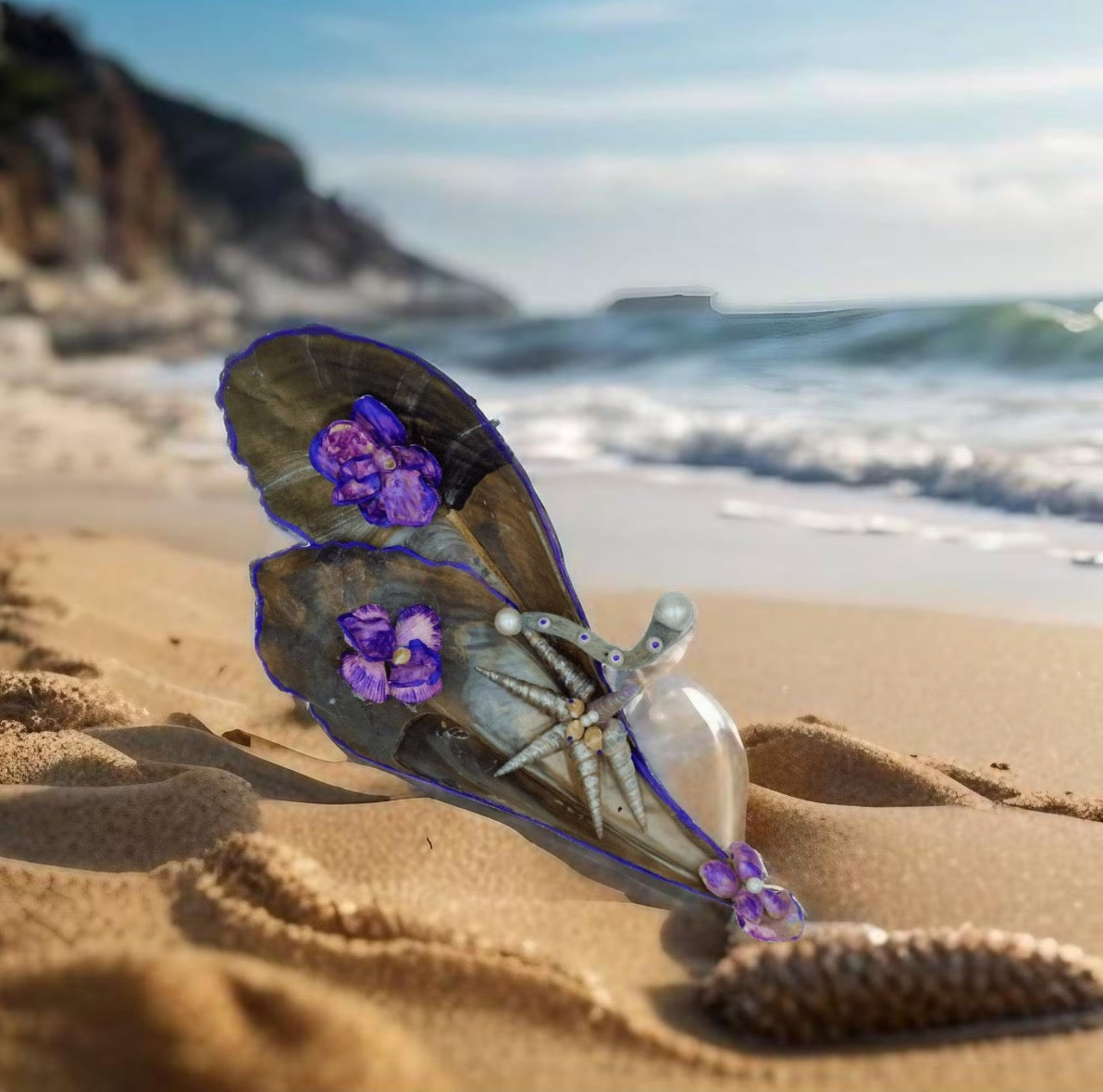 Stilvolle Steckmuschel