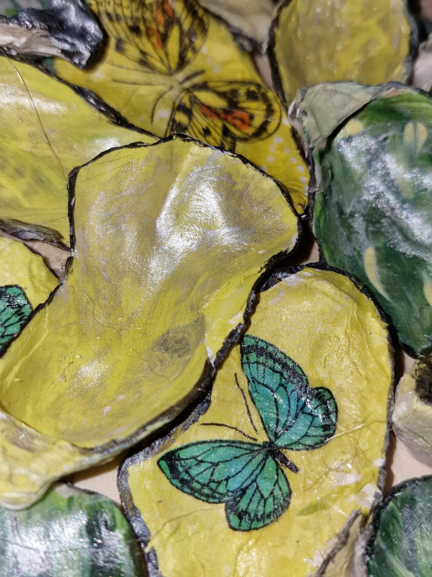 Ananas Austernmuscheln Gelb