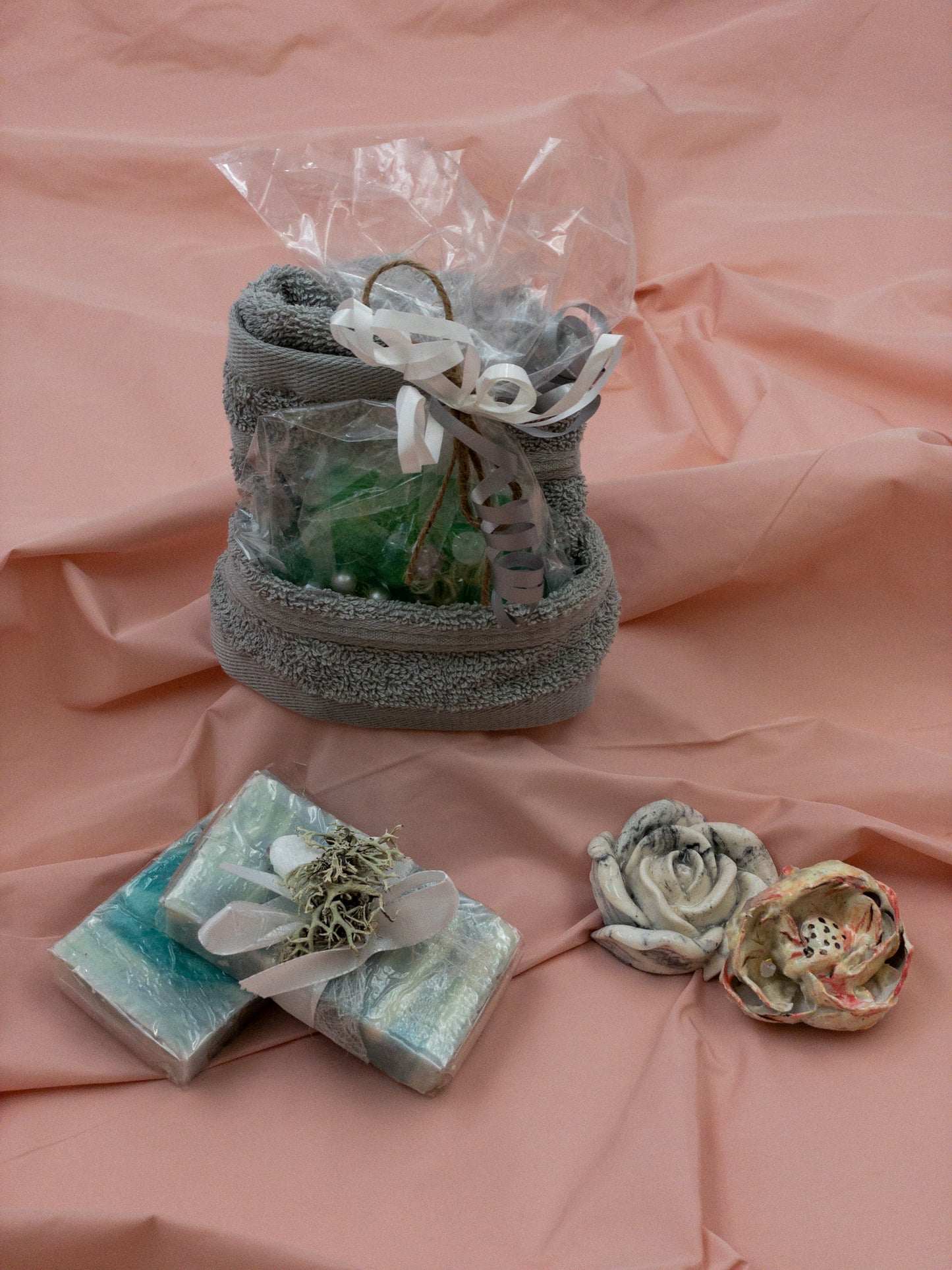 Totes Meer Olivenöl Seifen Set