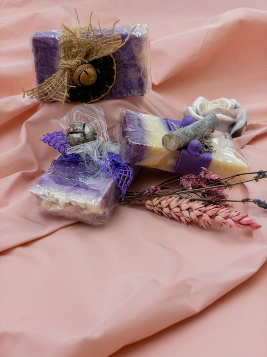 Lavendel Olivenöl Seife 3er Set