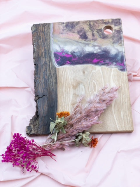 Walnuss Schneidebrett Resin